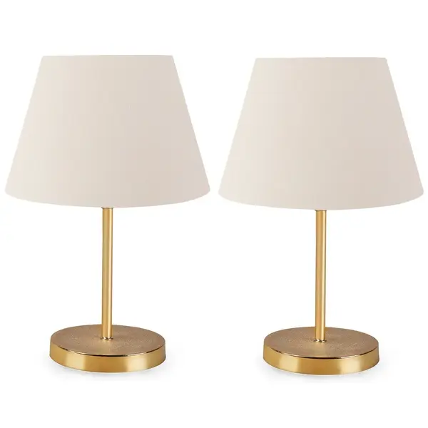 Veioză Ayd Table Lamp, Crem, 22x22x37 cm