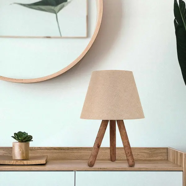 Veioza Aydak Lamp Shade, Crem, 22x33x33 cm