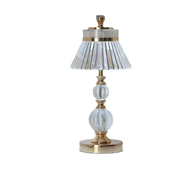 Veioza de masa 10 decorativa 3 culori reincarcabila vintage fara fir 1200 mAh control tactil