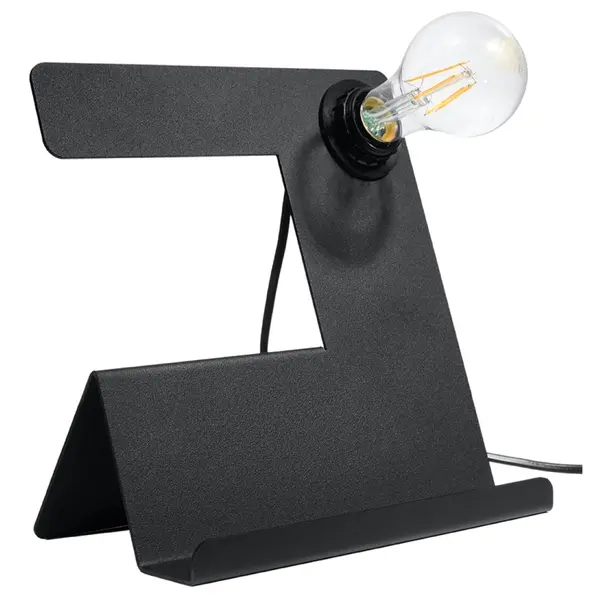 Veioza Incline Negru 25x13x24 cm