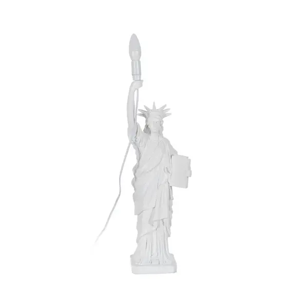 Veioza MAEL STATUE - Alb