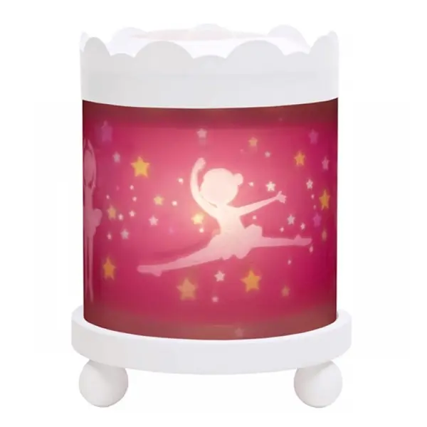 Veioza magica Trousselier - Printese, 12V (rama alba)