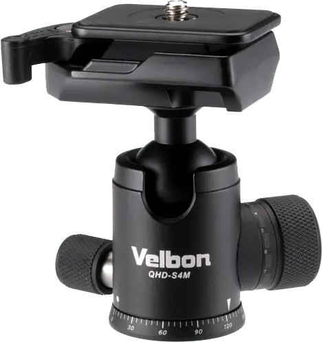 Velbon QHD-S4M, Cap trepied foto