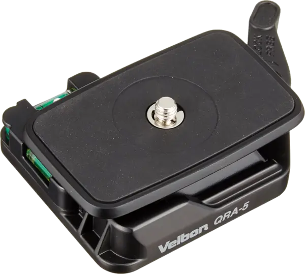 Velbon Quick Release Adapter QRA-5, Patina trepied foto video cu boloboc
