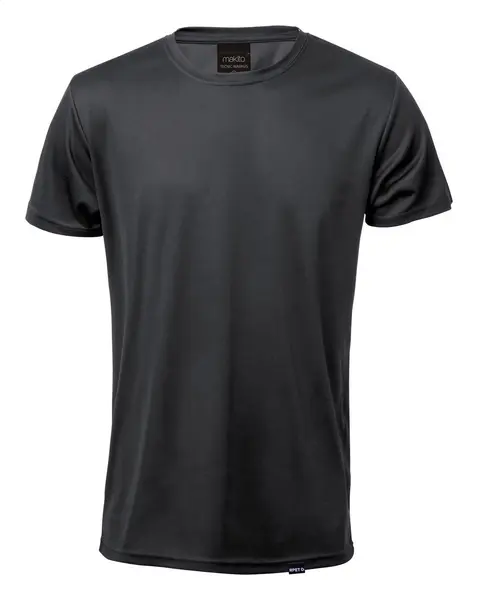 Velocity tricou sport, material reciclat RPET - negru