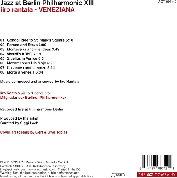 Veneziana | Iiro Rantala, Berliner Philharmoniker