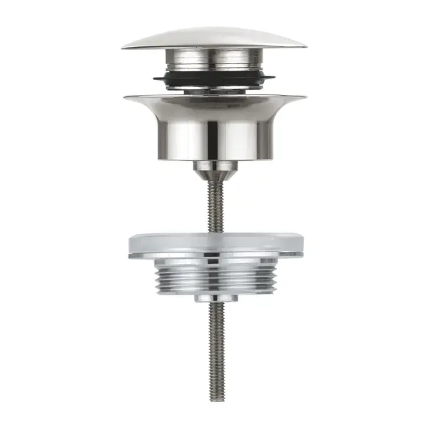 Ventil scurgere lavoar cu click clack cu preaplin, inox periat, Grohe