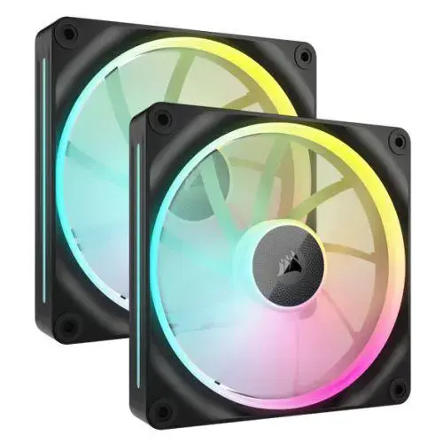Ventilatoare CORSAIR iCUE LINK LX140 2x140mm RGB (Negru)