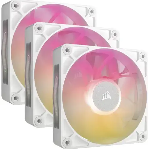 Ventilatoare CORSAIR iCUE LINK RX120 Max 3x120mm RGB (Alb)