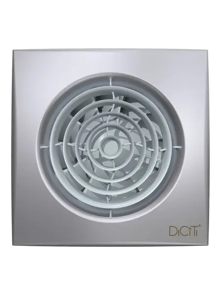 - Ventilator baie AURA 5C Silent Gray Metal, Clapeta antiretur, Motor Long Life 40000h, Debit 180mc/h, Ø125mm, Gray Metal