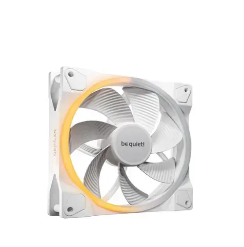 Ventilator be quiet! Light Wings 140mm PWM, Reverse (Alb)