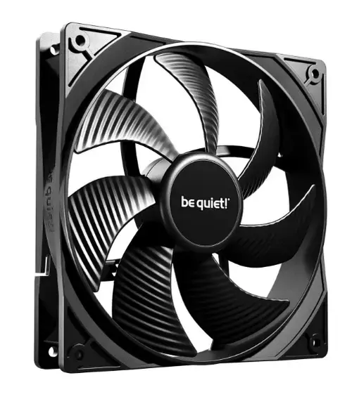 Ventilator be quiet! Pure Wings 3, 140mm, 1200 rpm, PWM (Negru)
