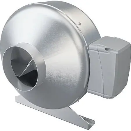 ventilator centrifugal mars 125, debit 340 mc/h, carcasa metalica, diametru o125mm
