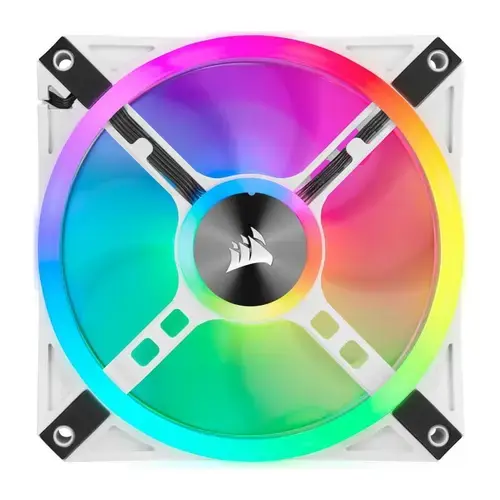 Ventilator Corsair iCUE QL120 White RGB 120mm
