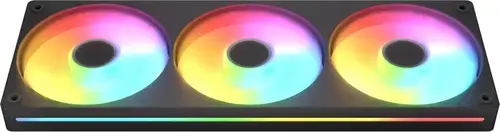 Ventilator Cougar Unity360-FB Reverse CF-UN360RB-RGB, 3x120mm, iluminare aRGB, PWM (Negru)