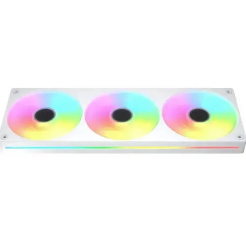 Ventilator Cougar Unity360-FB Reversed, 3x120mm, iluminare aRGB, PWM (Alb)