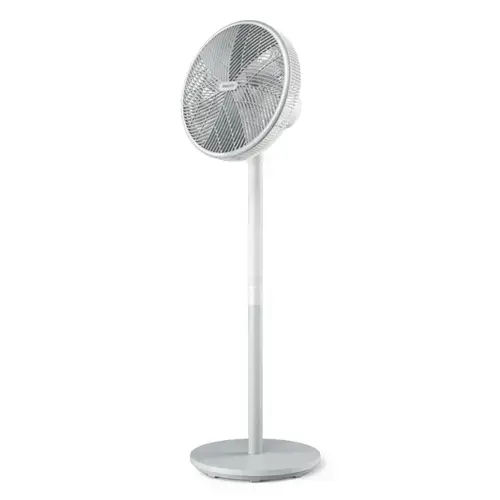Ventilator cu picior si rotire automata Philips Seria 2000 CX2550/00, Diametru 40 cm, Inclinare automata (Alb)