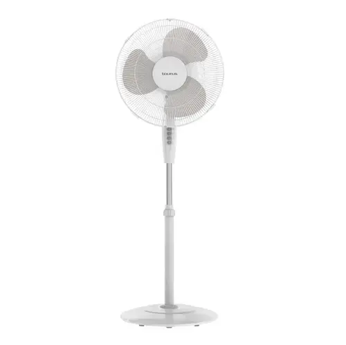 Ventilator cu picior Taurus Greco 16 CR, 45 W (Alb)
