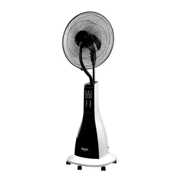 Ventilator cu pulverizare apa si umidificare Bohm 16 , 90W, 3 viteze, Functie de oscilatie 75 , 3 Functii ceata