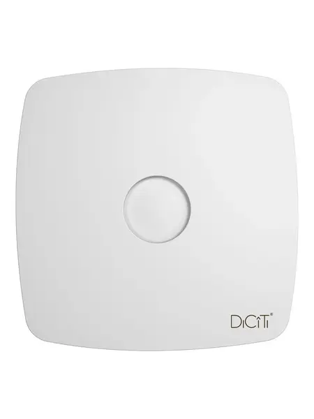 ventilator de baie rio 4c matt white, debit 100 m3/h, diametru o98, clapeta antiretur, matt white