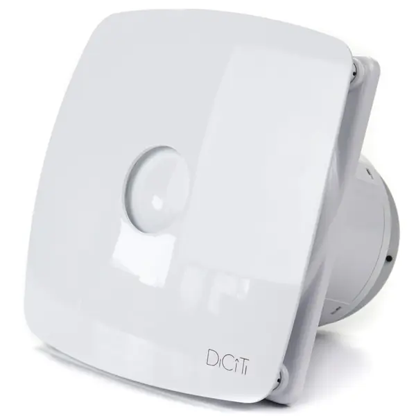 ventilator de baie rio 4c mr, debit 100 m3/h, o98, clapeta antiretur, fusion logic 1.0, timer, garantie 5 ani