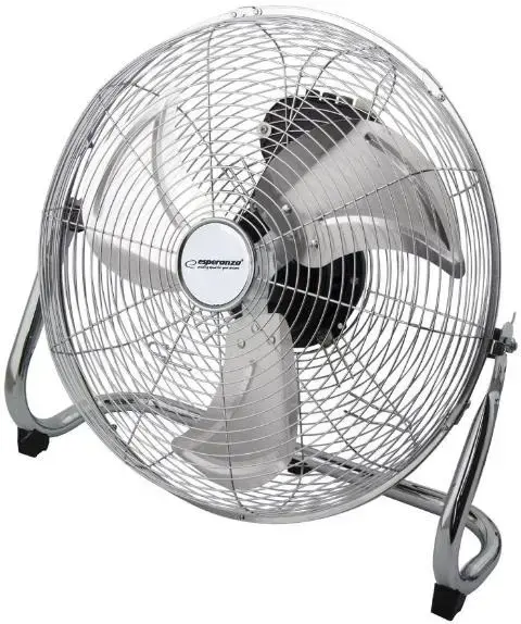 Ventilator de birou Esperanza Scirocco HF005, 50W (Crom)
