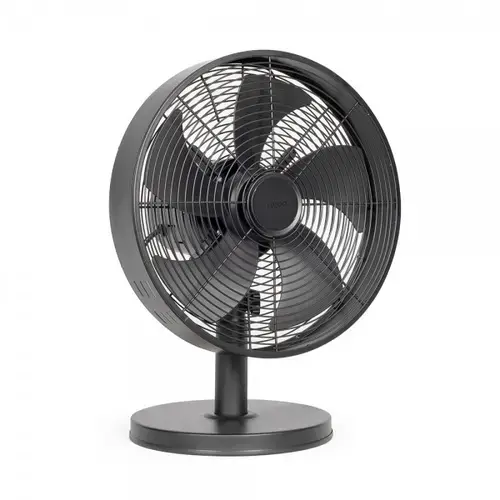 Ventilator de birou Livoo DOM488, 35 W, diametru 33.5cm, 3 viteze, functie de oscilatie orizontala si inclinare (Negru)