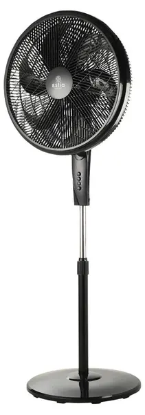 Ventilator de podea Estia Aither – 45cm 75W negru