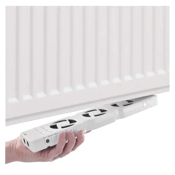 Ventilator de radiator TRIO, alb, Sistem de economisire a energiei , ventilatie eficienta