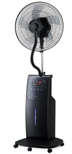 Ventilator Diplomat - DX-77PHANTOM, 3 viteze, 40 cm, negru