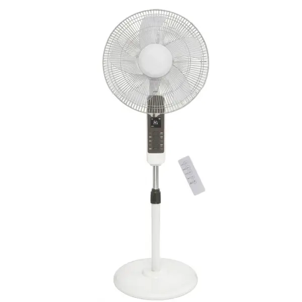 Ventilator Electric, cu Picior, Telecomanda, 40 cm, 3 Trepte Viteza, 45 W, Negru, Victronic