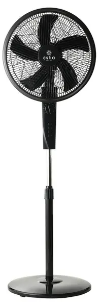 Ventilator Estia - Aither, 3 viteze, 40 cm, negru
