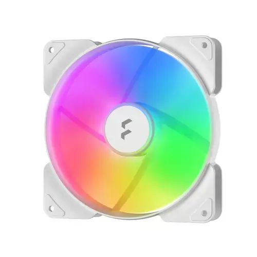 Ventilator Fractal Design Aspect 14 RGB PWM, iluminare RGB, 140mm, 1700 rpm (Alb)