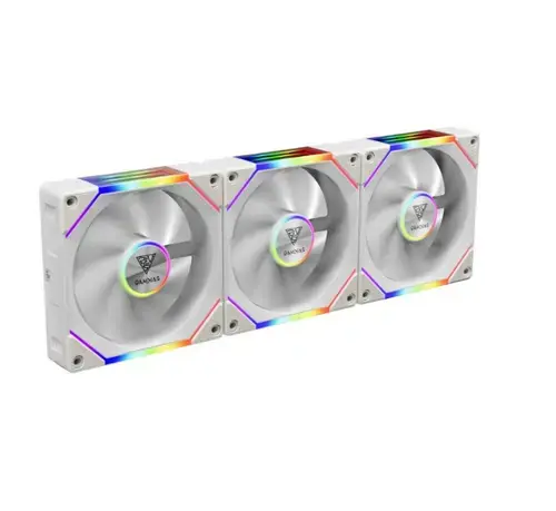 Ventilator Gamdias Aeolus P2 1203, 3 x 120mm, aRGB (Alb)