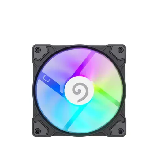 Ventilator Gamemax FN12A-S5, 1600rpm, iluminare aRGB, 120mm (Negru)