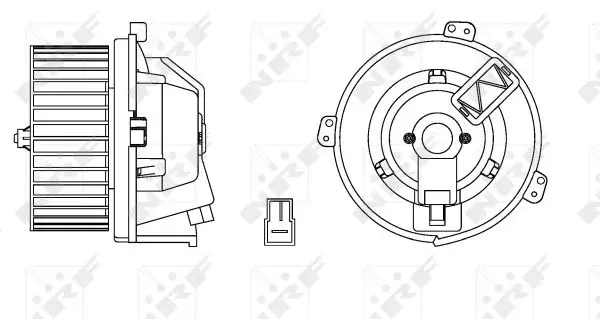 Ventilator habitaclu FIAT DUCATO 1.9D-2.8D intre 1994-2002