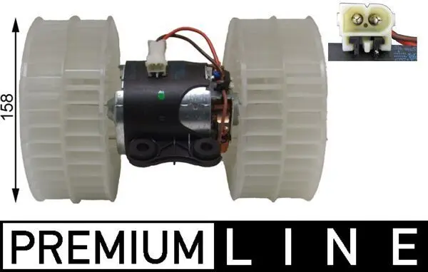 Ventilator, habitaclu MAHLE BEHR *** PREMIUM LINE *** AB 40 000P
