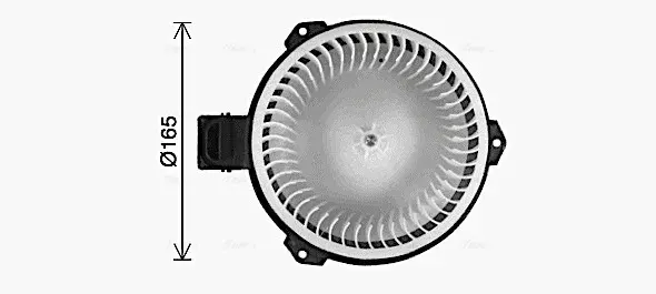 Ventilator habitaclu potrivit CHRYSLER SEBRING; DODGE AVENGER, CALIBER, JOURNEY; HONDA ACCORD VIII, CROSSTOUR I, CR-V III, CR-V IV, PILOT; JEEP COMPASS, PATRIOT; MAZDA CX-9 1.6D-4.0 01.05-