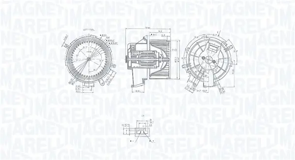 Ventilator habitaclu potrivit CITROEN JUMPER II; FIAT DUCATO; PEUGEOT BOXER 2.0D-3.0D 04.06-
