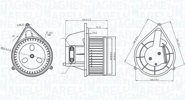 Ventilator habitaclu potrivit FIAT DUCATO 1.9D-2.8D 10.97-