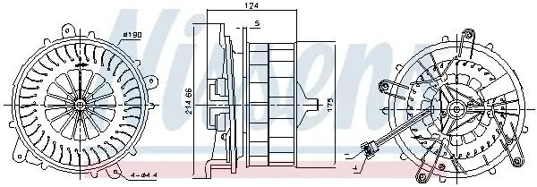Ventilator habitaclu potrivit MERCEDES S (C215), S (W220); MAYBACH 57, 62 2.8-6.3 10.98-12.12