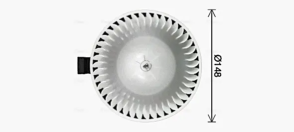 Ventilator habitaclu potrivit NISSAN NV200, NV200 EVALIA, TIIDA 1.5-1.8 05.04-