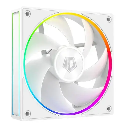 Ventilator ID-Cooling AF-127, 120mm, iluminare aRGB (Alb)