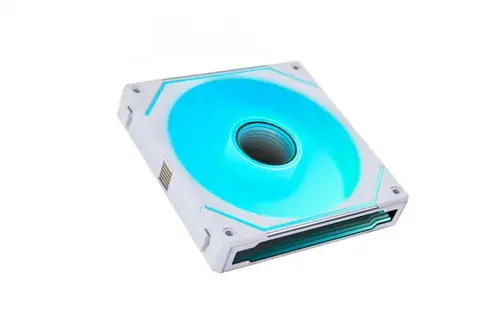 Ventilator Lian Li UNI FAN SL-INF, 140 mm, ARGB, Reverse Blade, PWM (Alb)