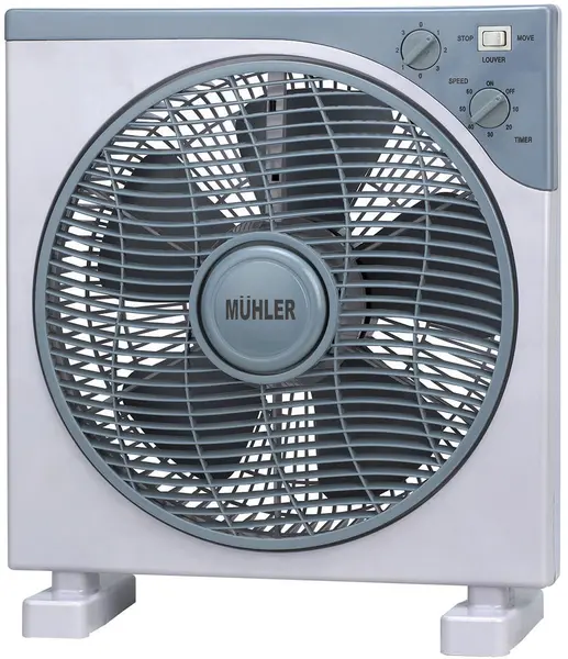 Ventilator Muhler - SMX-1250, 3 viteze, 30 cm, gri
