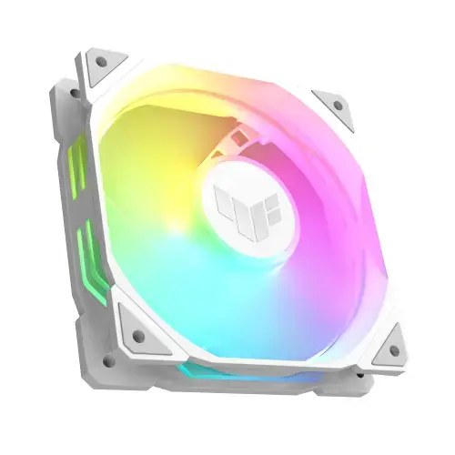 Ventilator PC ASUS TUF Gaming, 2000 RPM, 29 dB, 120 x 120 x 25 mm, Alb