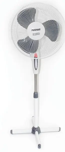 Ventilator Perfect - FM-3212, 3 viteze, 41 cm, alb/gri