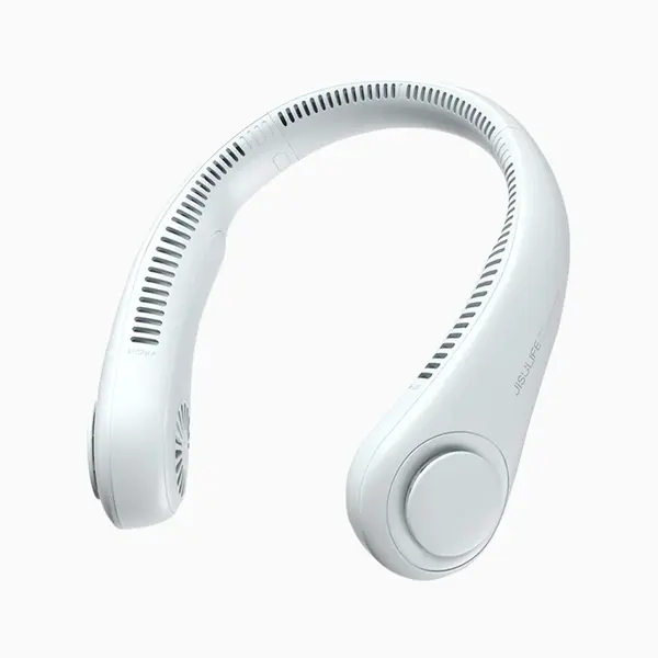- Ventilator portabil de gât JISULIFE Life3,autonomie 3-16h, baterie 4000mAh, 3 viteze, încărcare rapidă, Gri