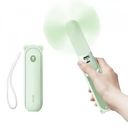 Ventilator Portabil JisuLife Life8 Plus F8X, Verde