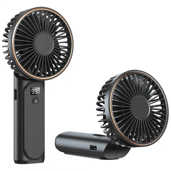 Ventilator Portabil Techsuit M12, Negru